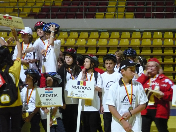 Copiii din Republica Moldova au participat la Concursul european de educaţie rutieră ETEC 2010