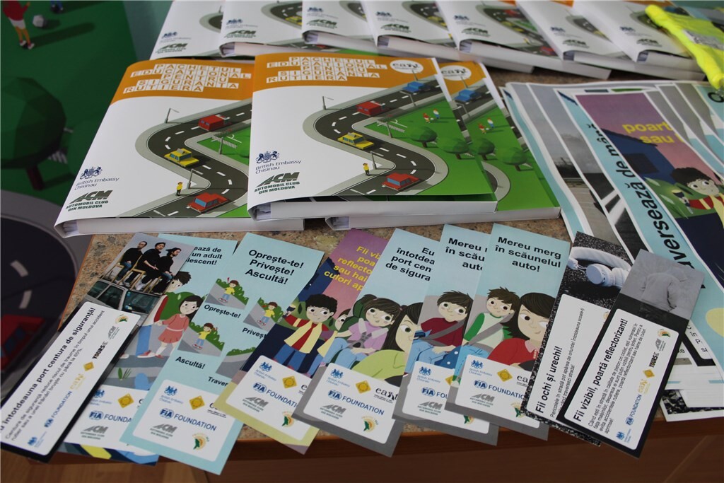 “Road Safety Education Pack” for teachers and educators in Moldova