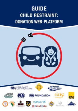Guide child restraint donation web-platform